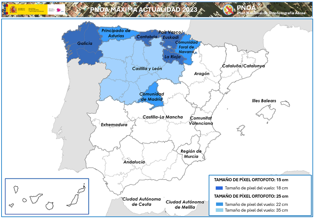 Zonas de vuelo 2023